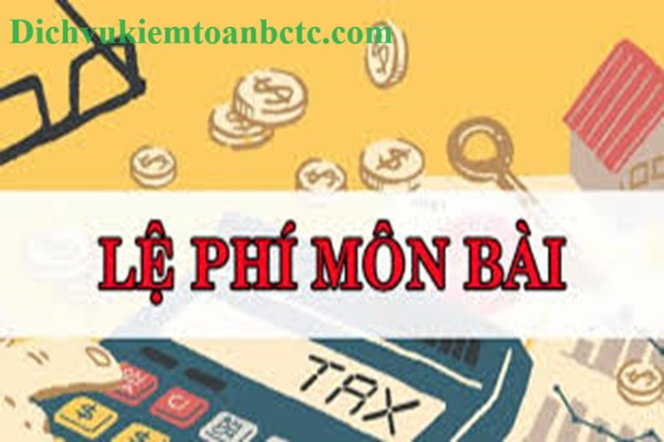 Mức lệ phí môn bài năm 2024