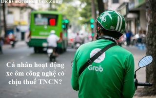 Thời hạn tổ chức, doanh nghiệp khai thay thuế cho tài xế là khi nào