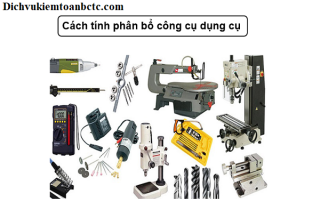 Cách phân bổ và thời gian phân bổ công cụ dụng cụ