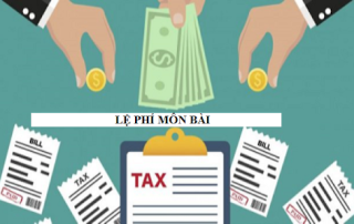 Lệ phí môn bài năm 2025
