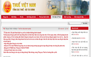 Chi phí thuê dịch vụ với cá nhân không kinh doanh