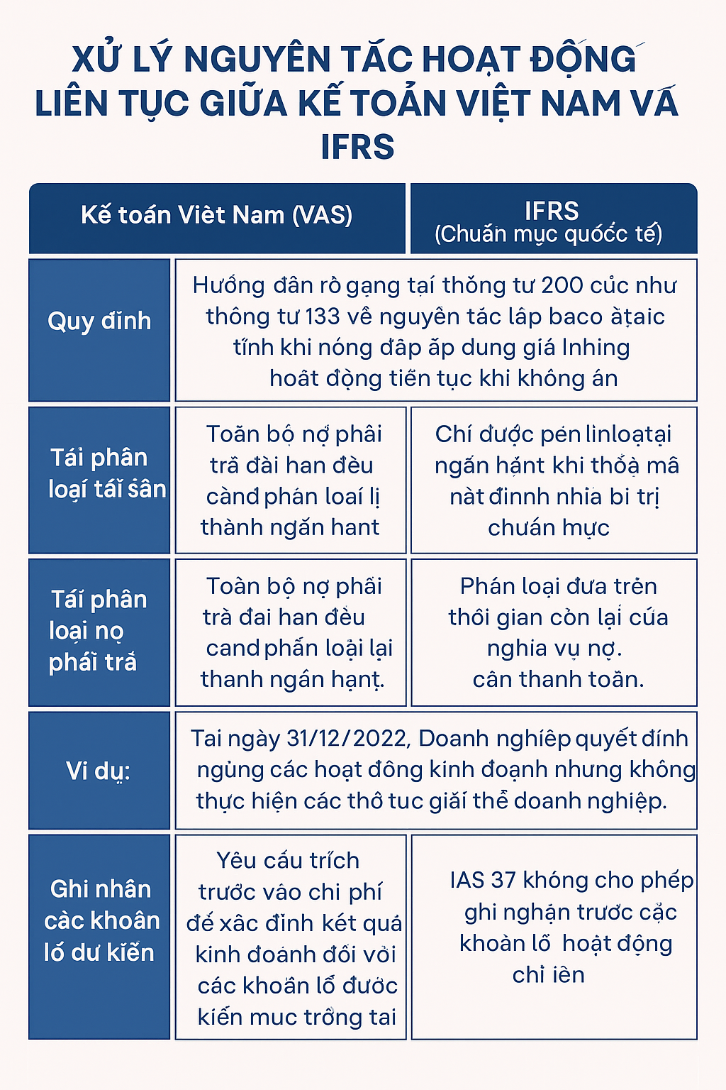 infographic VAS vs IFRS