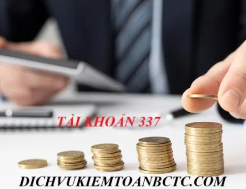 Hướng dẫn chi tiết cách hạch toán tài khoản 337