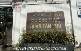 Thuê báo cáo thuế thuê ngoài giá rẻ ở Tân Phú HCM
