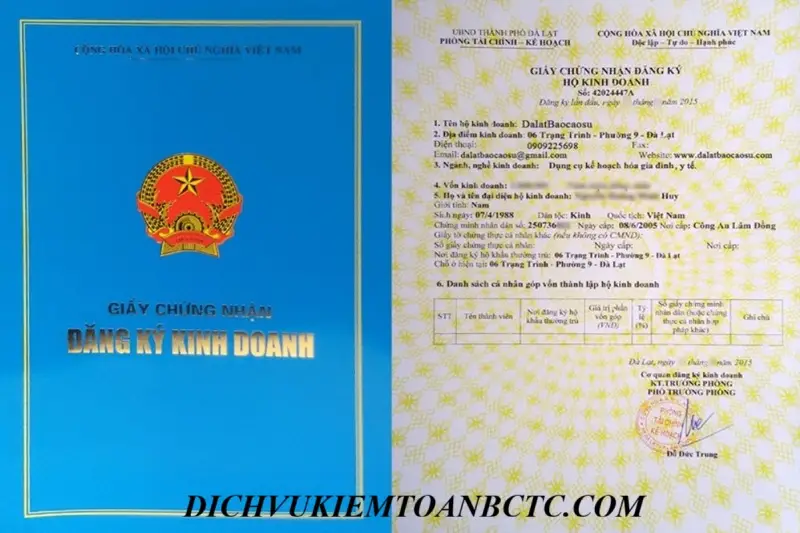 Dịch vụ thay đổi giấy phép kinh doanh tại Bình Tân HCM